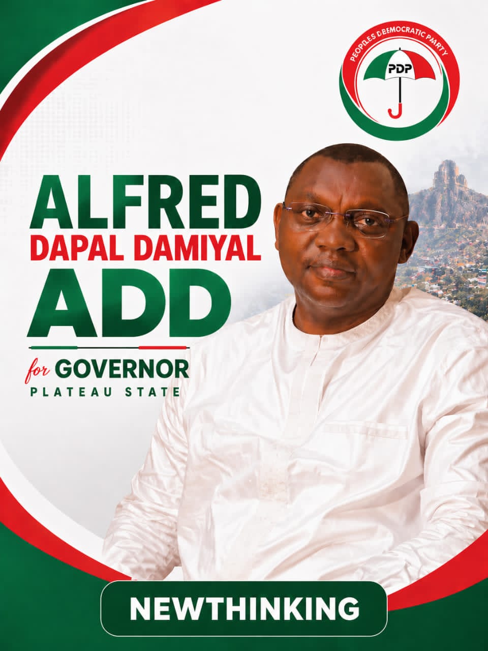 Alfred Dapal Damiyal Joins Plateau 2027 Governorship Race Under PDP